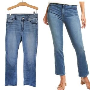 J McLaughlin Judy Jeans Size 4 Micro Boot Soft Medium Wash Mid-rise